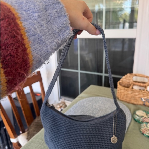 The Sak Blue Knit Shoulder Bag - Picture 3 of 5
